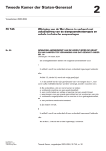 Amendement-De Groot/Van Campen