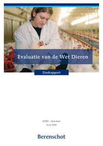 Berenschot Evaluatie van de Wet dieren