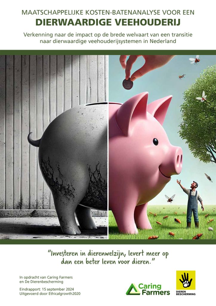 Maatschappelijke kosten-batenanalyse voor een dierwaardige veehouderij